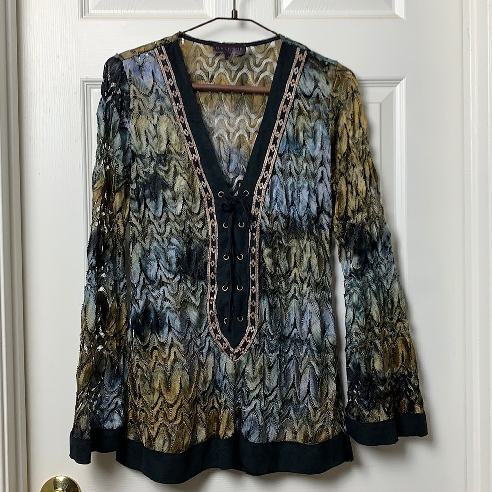 HALE BOB Lace Tunic Top